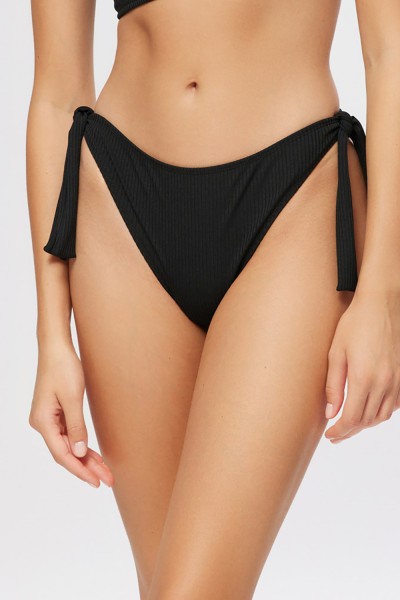 Minerva γυναικείο μαγιό bikini σλιπ δετό ριμπ 