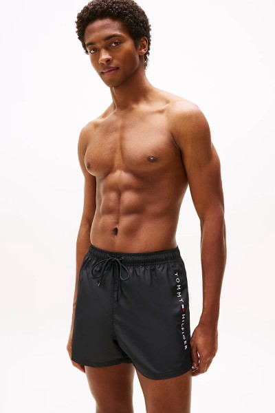 Tommy Hilfiger αντρικό μαγιό Original Drawstring Swim Shorts-UM0UM03269-BDS
