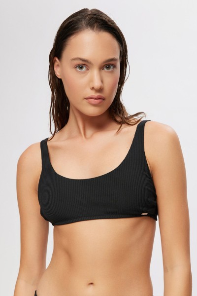 Minerva γυναικείο μαγιό bikini top ριμπ μπουστάκι ''Malena''-9320B-45