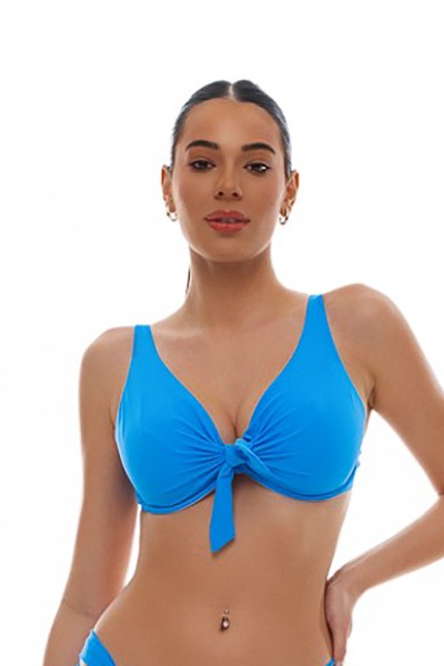 Bluepoint γυναικείο μαγιό bikini top με μπανέλα χωρίς φορμάρισμα (D cup)-25066100D