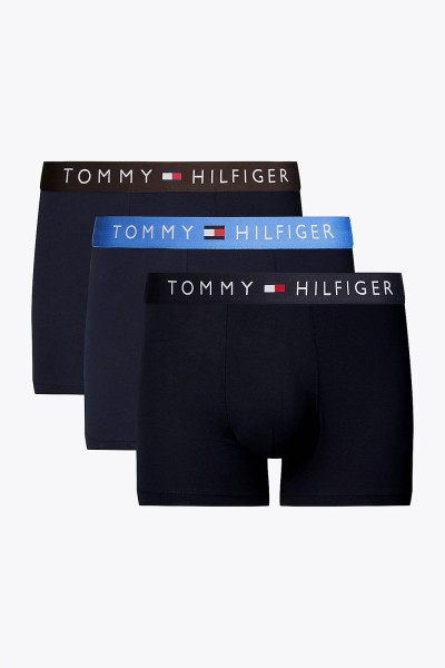 Tommy Hilfiger ανδρικά μποξεράκια TH Original Logo Waistband (Συσκ. 3 τεμαχίων)-UM0UM03181-0X0