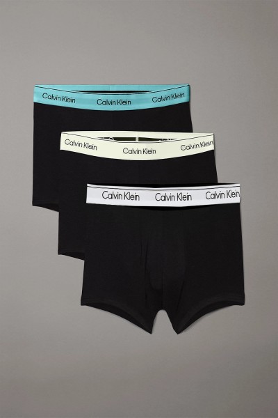 Calvin Klein ανδρικά μποξεράκια Icon Cotton Stretch (Συσκ. 3 τεμαχίων)-LV00NB4392-VRB