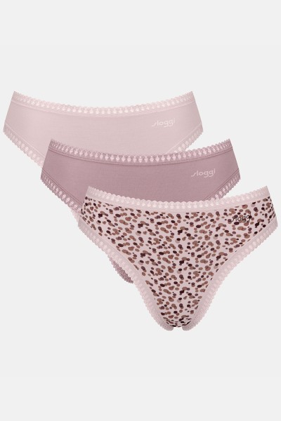 Sloggi γυναικεία εσώρουχα Sloggi GO Crush H High Leg (Συσκ. 3 τεμαχίων)-10219663-V001