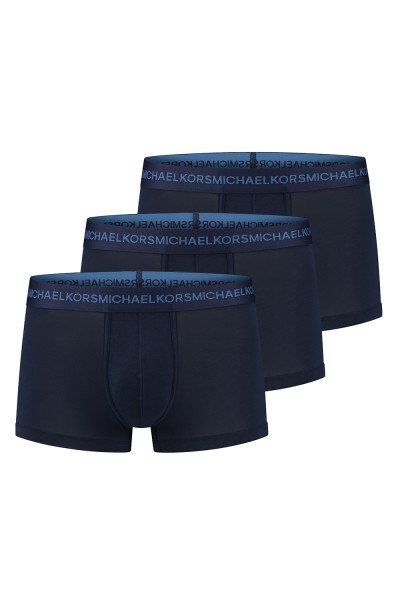 Michael Kors τριπλέτα Boxer με λογότυπο στο λάστιχο (Συσκ. 3 τεμαχίων)-6BR1T10773-410