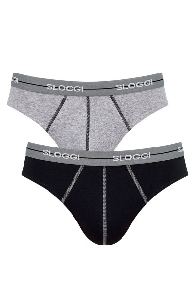 Sloggi Βαμβακερά σλιπάκια Midi Start (2 τεμάχια)