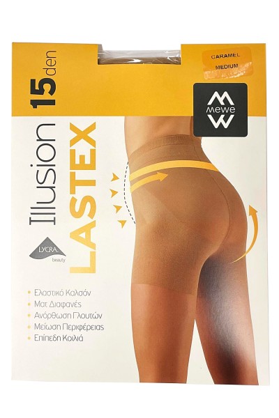 MeWe καλσόν Illusion 15 den (με lastex slip)-1-4015